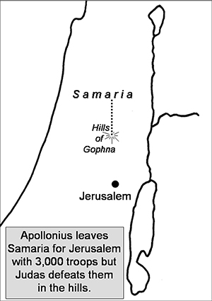 Maccabees vs Apollonius, the Syrian General