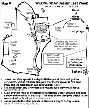 Jesus' Final Week - Wednesday