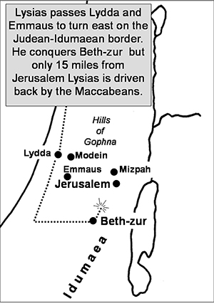 Maccabees vs Lysias, the Syrian General