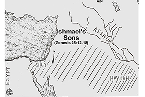 Genesis 25:12-18 - Ishmael's Sons