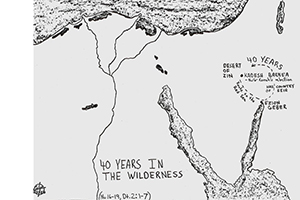 Numbers16-19; Dt. 2:1-7 - 40 Years in the Wilderness